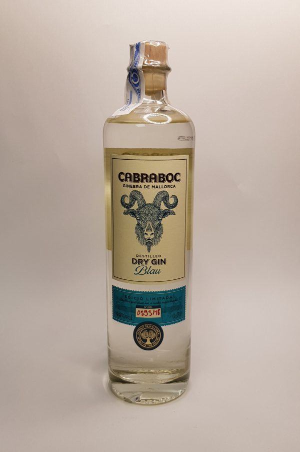 Gin Cabraboc Blau, Edicó limitada 2018 44% Vol., 70cl Gin