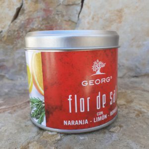 Flor de Sal Naranja Limón Romero 200g Salze und Gewürze