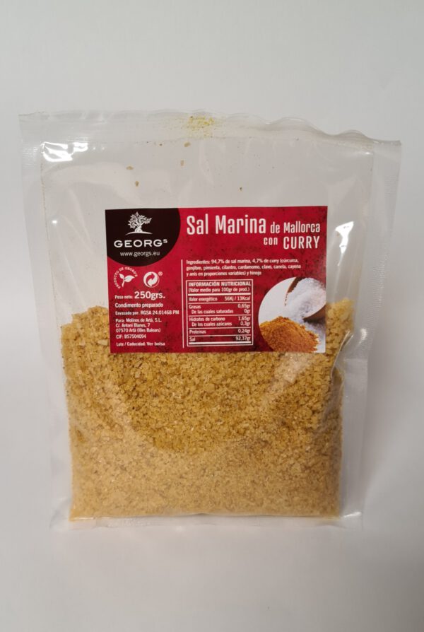 Sal Marina – con Curry (im Beutel) Salze und Gewürze